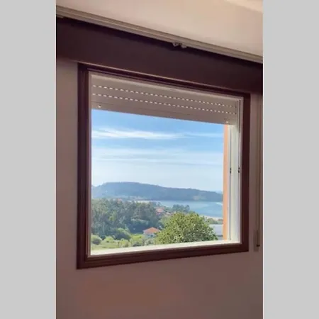 Nyaraló Casa Pedracuca Con Vista A Ria Y Al Mar, En Coruna *